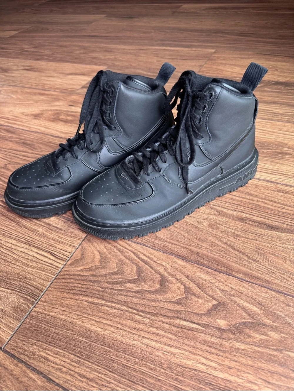 Men’s Nike Air Force 1 Boot Black Anthracite